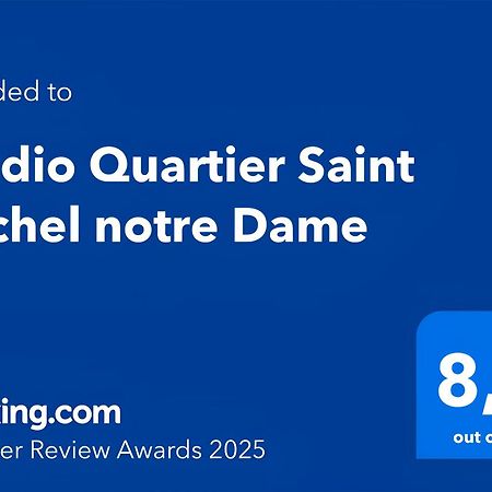 פריז Studio Quartier Saint Michel Notre Dame Free Netflix מראה חיצוני תמונה