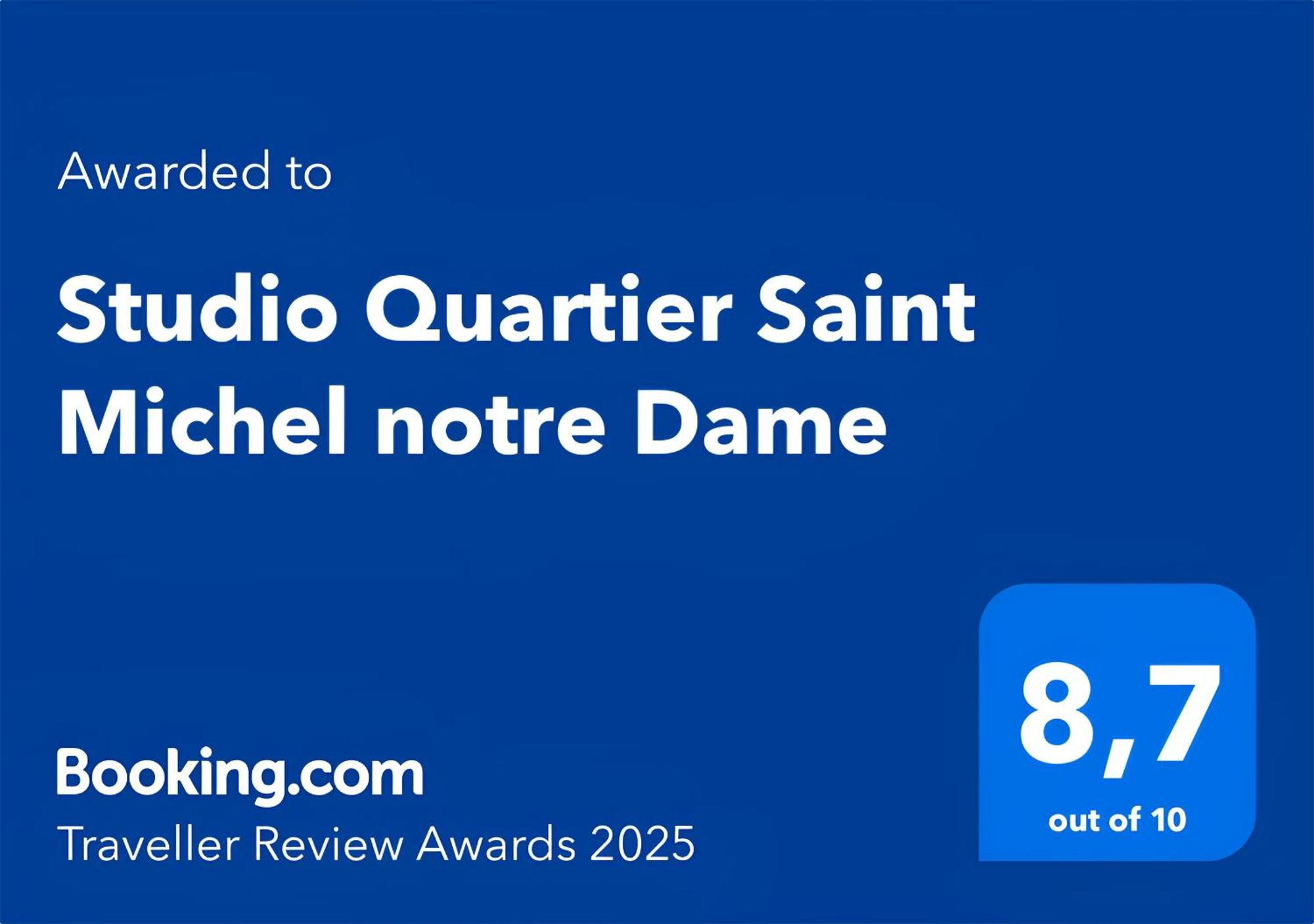 פריז Studio Quartier Saint Michel Notre Dame Free Netflix מראה חיצוני תמונה